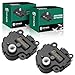 Set of 2 HVAC Air Door Actuator Heater Blend Door Levers for Chevrolet Impala 2004-2013 Corvette Malibu Monte Carlo Buick LaCrosse Cadillac XLR