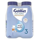 Laboratoire Gallia Calisma - Lait bébé Croissance dès 12 mois 4 x 500 ml