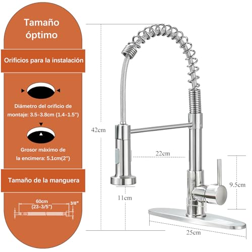Llaves para cocina Marca feetron (3)