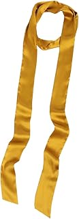 Women 200cm Long Satin Sash Belts for Wedding Bridal Bridesmaid Dress Accessories - Buy now
