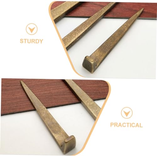 Image of jojofuny 2pcs Heavy Duty Picture Hangers Decorative Nails for Framing Wall Hanging Nails Easy Installation