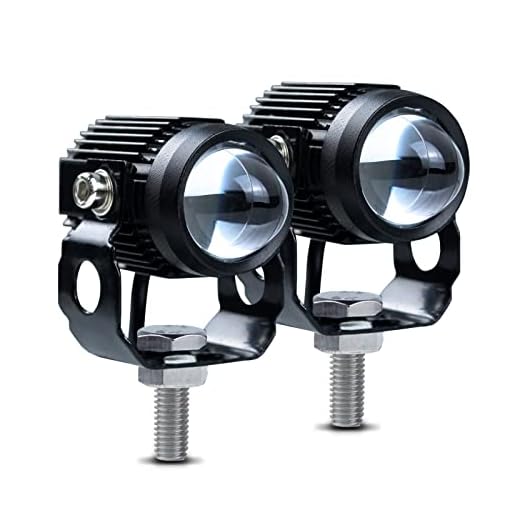 CIIHON Motorcycle LED Driving Lights High Low Beam Fog light for Motorcycle Dual Color 6000K White 3000K Yellow 60W LED Motorcycle Spot Lights for Truck, ATV, SUV, Golf Cart 2 PCS