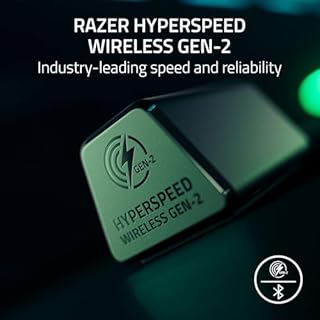 Razer BlackShark V3 Pro Wireless ANC Gaming Headset for PC: Full Band Mic - 50mm Drivers - 2.4 GHz, Bluetooth, USB, 3.5mm - Works with Mac, PS5, Nintendo Switch, Smartphone - 70 Hr Battery - White