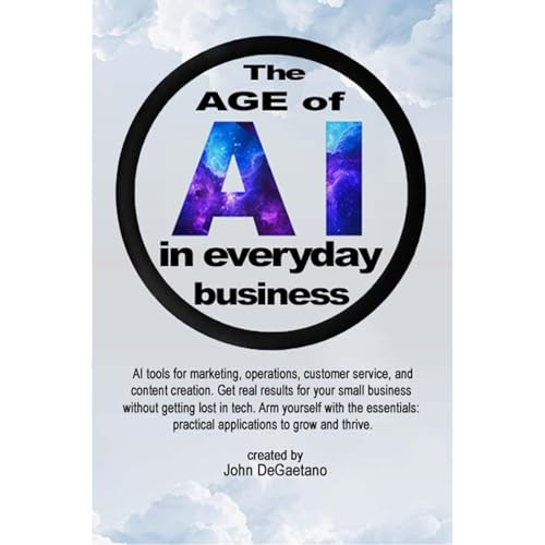 The Age of AI in Everyday Business Audiolibro Por John DeGaetano arte de portada