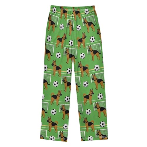 Pajama Pants German Shepherd Football Long Sleep Pants Lounge Bottoms2