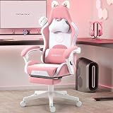 Dowinx Gaming Chair with Cat Ears