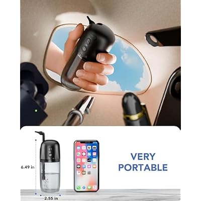 Electric Ear Wax Removal, Ear Cleaning Kit with Water Powered Ear Cleaner, Featuring 3 Pressure Settings and 12 Replacement Tips, Effective Ear Cleaning Tool