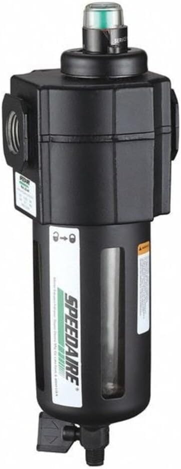 Speedaire, 4ZL46, Pneumatic Oil Filter, 1/2 In. NPT, 35 cfm