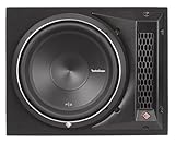 subwoofer punch p1 15 pulgadas 25 cm (10) Single-Bassreflexbox; Leistung: 300/600 Watt RMS/MAX.; Impedanz: 1 Ohm; High - Flow Low - Noise Reflexkanal; mit hochwertigem schwarzem Teppichbezug; 1 x P2D2-10 Woofer; Abmessungen: 33,3 x 43,2 x 38,4 cm