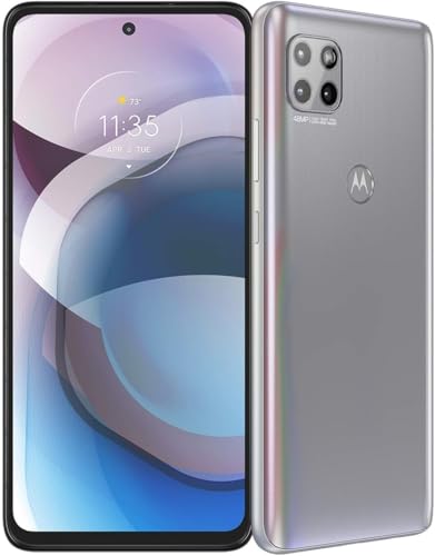 Motorola Moto One 5G Ace XT2113-1 64GB Storage 4GB RAM Unlocked 6.7' FHD+ Display Purple Android Smartphone