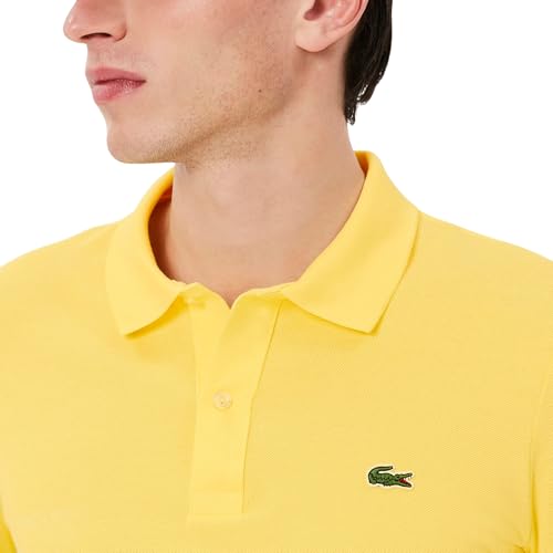 Image of Lacoste Men's Classic Pique Slim Fit Short Sleeve Polo Shirt