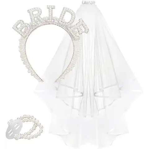 Bandeau et Voile de Mariée Minamzee Cover