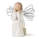 Willow Tree hand-painted sculpted angel, Angel of Caring