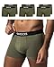 Produktbild Snocks Herren Boxershorts Set 6er-Pack in den Gr. XL aus Bio-Baumwolle I Unterhosen für Männer mit idealer Passform ganz ohne zwicken oder aufrollen I Angenehmes Tragegefühl I Olive