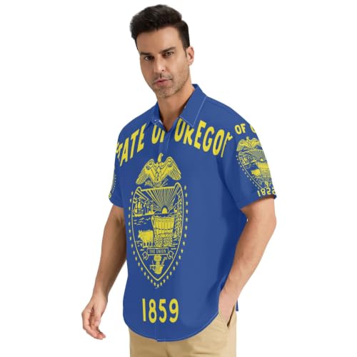 Chemise manches courtes Oregon S pour homme GuoChe infroissable