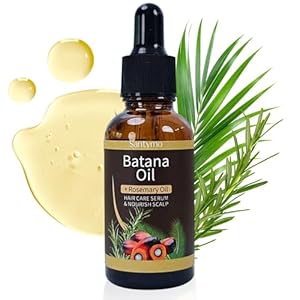 Batana & Rosemary Hair Growth Oil 2oz – Scalp Treatment & Strengthening for Growth & Loss, Thinning, Dry Scalp, Split Ends – Natural Hair Oil for Women & Men – Intensive Repair & Nourishing Formula