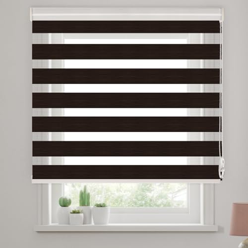 SAIFANSI ���[���X�N���[�� ���� ���[���J�[�e�� �u���C���h �Ռ� �f�M ��30�`220cm/��?300cm �I�[�_�[���C�h �`�F�[���� �ډB�� UV�J�b�g ���t���ȒP �Z�s�A ��175×��90cm