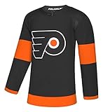 adidas Herren Climalite Authentic Alternate Hockey Trikot Philadelphia Flyers NHL, Herren, schwarz, 50/M