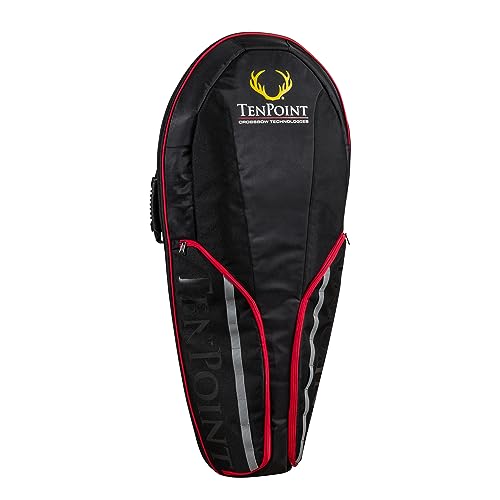 TenPoint Narrow Soft Case, Black/Red - Easily Transport & Protect Your Crossbow by TenPoint - Used condition - US$137.82