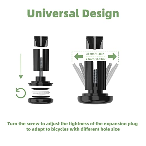 Efeall Airtag Bike Mount For Air Tag, Anti-Theft Airtag Bicycle Mounts, Bike Airtag Mount To Hidden Air Tag, Airtag For Bike Holder Suitable For Bikes With Holes In Front Fork(Not Included Airtag) #TOP3