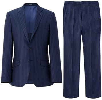 Amazon.co.jp: [ムッシュニコル] カレンダーストライプ スーツ 49