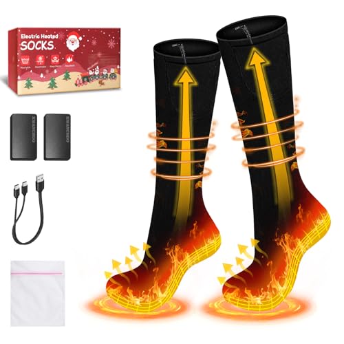 KWANCHOO Rechargeable Electric Heated Socks