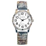 【Chef-d'Œuvre Artistique Portatif】 Ce bracelet de montre à l'œuvre de Klimt reproduit avec une fidélité remarquable les motifs dorés et les couleurs emblématiques du célèbre tableau 