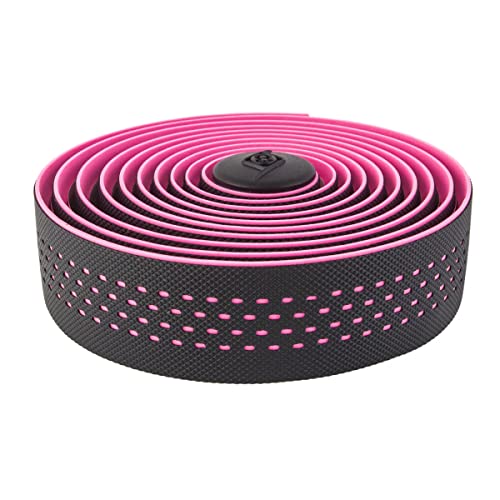 Origin8 Dmnd Perf Black/Pink Bar Tape #TOP13