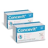 Pack 2 cajas | Vitaminas Embarazo con Ácido Fólico | Folato activo, Hierro, Omega-3 y nutrientes | Fertilidad Mujer | Pastillas Concepción, Gestación y Lactancia | Concevit
