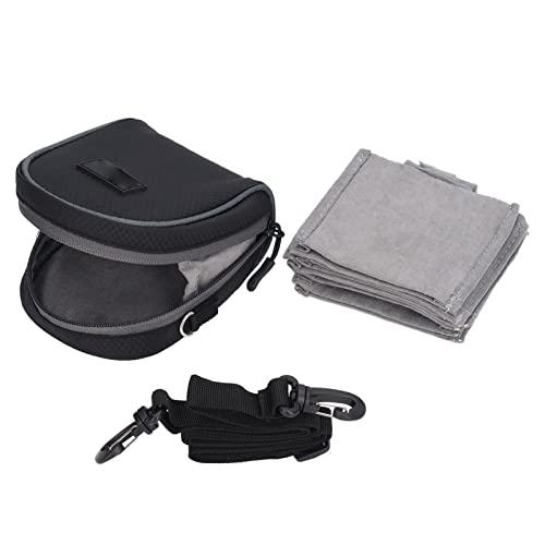 YOUTHINK Camera Lens Filter Pouch Portable 8 Slot Filters Case Bags with Shoulder Strap, Rugged and Nylon Material for Filter