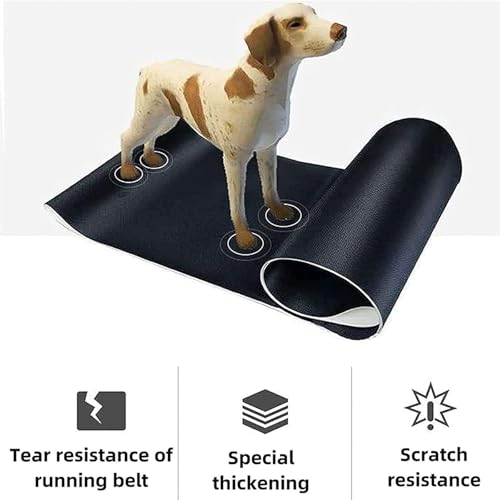 Dog treadmill with safety features and incline control