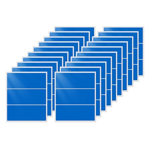 4×2 Inch Label Stickers for Storage Bins Rectangle Vinyl Labels 60 PCS