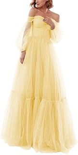 Amazon.com: Yellow Ball Gown