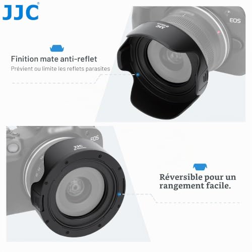 JJC Pare-Soleil 58mm Compatible avec Canon EOS 2000D 4000D + EF-S 18-55mm – vue 4