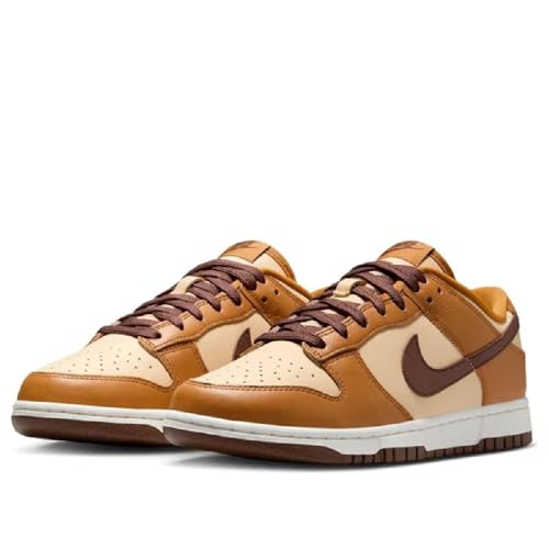 Women's Nike Dunk Low SE Shoes in Desert Ochre & Fauna Brown