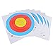 SHARROW Archery 10/20/50pcs Target Paper Target Stickers for Bow Shooting Range Gun Rifle Practice Compound Recurve Competition Accessory (50pcs)