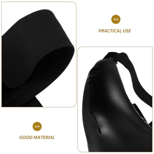 BESTYASH Boxing Groin Protector for Kids Adjustable Crotch Guard with Pu Abs Sponge Comfortable Breathable Protective Gear for Martial Arts Training and Competition