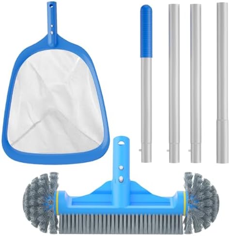 Amazon.com : Sepetrel Deluxe Swimming Pool Cleaning Kit Including ...