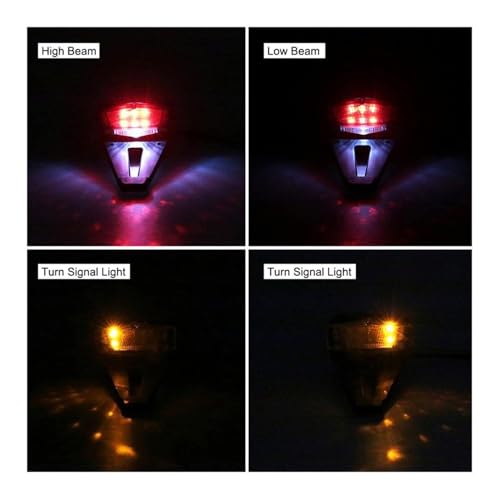 Indicateur de freinage moto universel 12 LED pour VTT