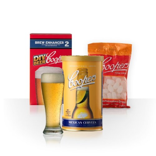 Coopers DIY Mexican Cerveza Home Brewing Beer Refill Kit