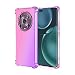 Produktbild HONLEN Hülle für Huawei Honor Magic4 Pro Case, Transparent Farbverlauf Design TPU Silicone Handyhülle, Verstärkung mit Vier Ecken, Fallschutz, Kratzfest Schutz Cover