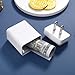 UKCOCO Charger Money Box Valuables Organizer Hidden Storage Organizer Hidden Storage Decor Hiding Places Cash Hider Money Storage Safe Accessories Cash Hidden Container Plastic Carry
