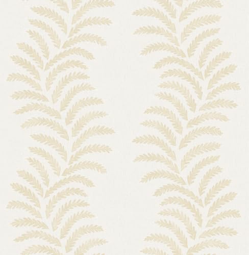 Society Social x WallPops Lady Fern Wheat Peel and Stick Wallpaper