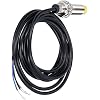 Proximity Switch,Inductive Proximity Sensor Detection Switch DC6-36V M12 3 Wire Proximity Switch Capacitance Proximity Sensor Switch for Detecting Sensing(TOSD-04-501 NPN Normally Open)