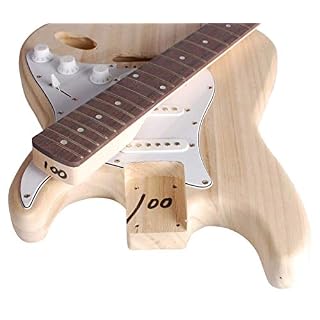 Beaton DIY-ST-11 Guitare électrique à faire soi-même - Les Beatles, Paul McCartney, John Lennon, RIngo Starr, George Harrison Beaton DIY-ST-11 Guitare électrique à faire soi-même – Image 4