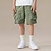 DASAYO Boys Clothes Size 10-12 Youth Boys Cargo Shorts Quick Dry Kids Summer Athletic Casual Performance Sports Short with Pocket Boy Fashion Sport Clothes Army Green 16 Years