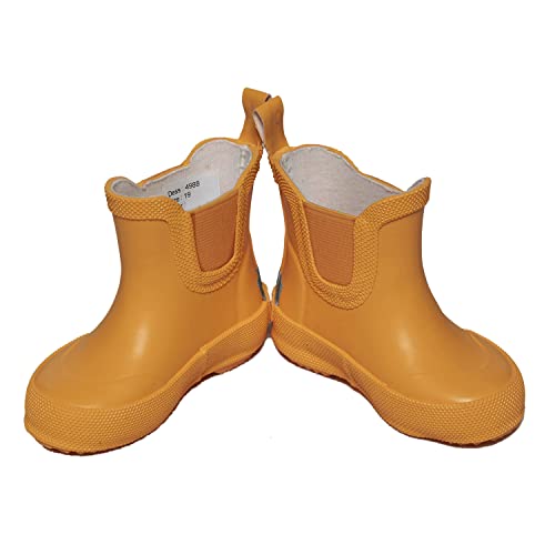 Celavi Basic Short Wellies, Botte de Pluie Garçon Unisex Kinder, Buckthorn Brown, 23 EU Cover
