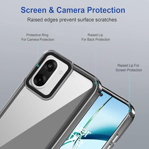 Image of Zapcase Back Case Cover for OnePlus Nord CE 5 | Compatible for OnePlus Nord CE 5 Back Cover | Case Cover with Camera Protection | (TPU + PC | Translucent Black)