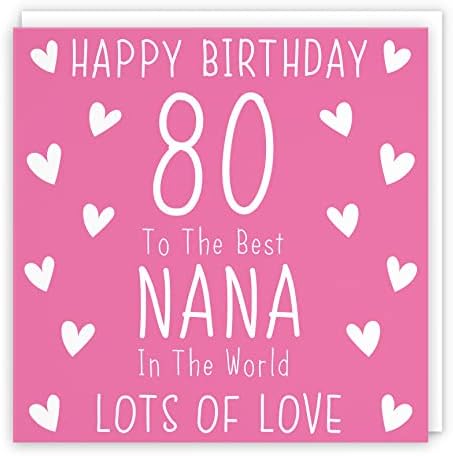 Hunts England Grandma 75th Birthday Card - Happy Birthday - 75 - To The Best Grandma In The World - Lots Of Love - Iconic Collection