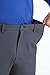 Haggar Men's Cool 18 Pro Classic Fit Flat Front Pant - Regular and Big & Tall Sizes, Charcoal Heather, 34W x 32L